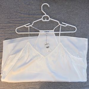Express, L, silk/lace tank top! NWT! :)